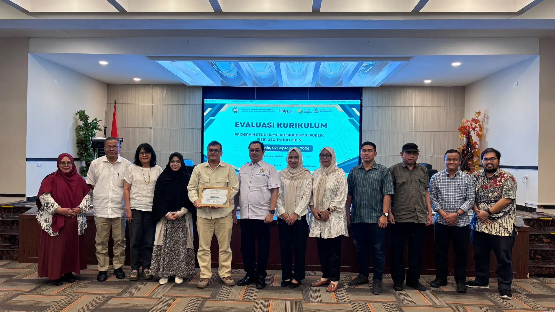 Tingkatkan Kualitas Pendidikan, Prodi Ilmu Administrasi Publik FISIP USU Gelar Evaluasi Kurikulum 2026